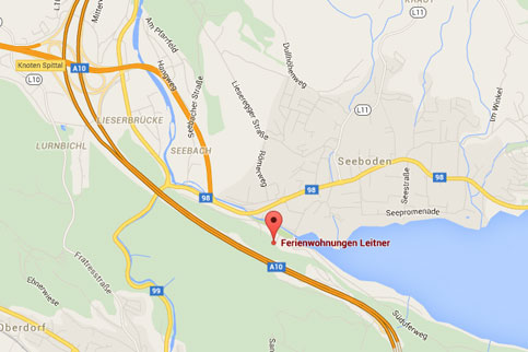 Google Maps – Naturhäuschen Leitner