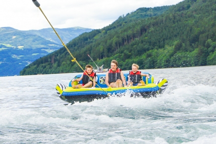 Sofa fahren beim Sporthotel ROYAL X am Millstätter See – Urlaub in Kärnten am See